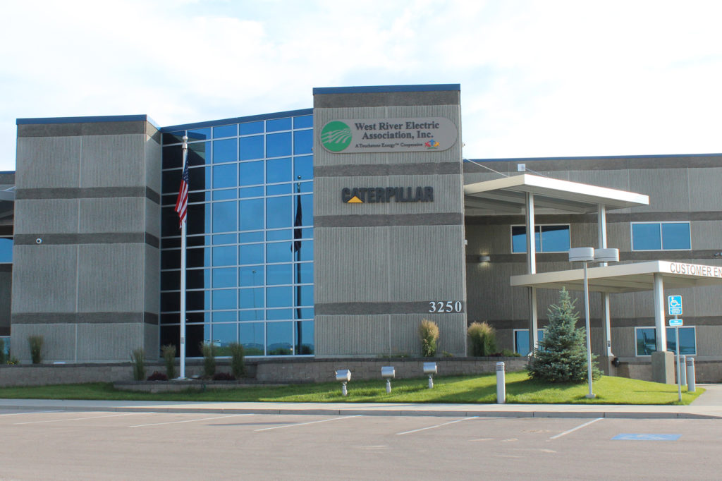 West River Electric Association's headquarters building near Rapid City, S.D.