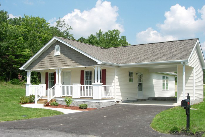 A new Energy Star manufactured home in the Community at Edgewood, Morehead, KY. (Credit: Frontier KY)