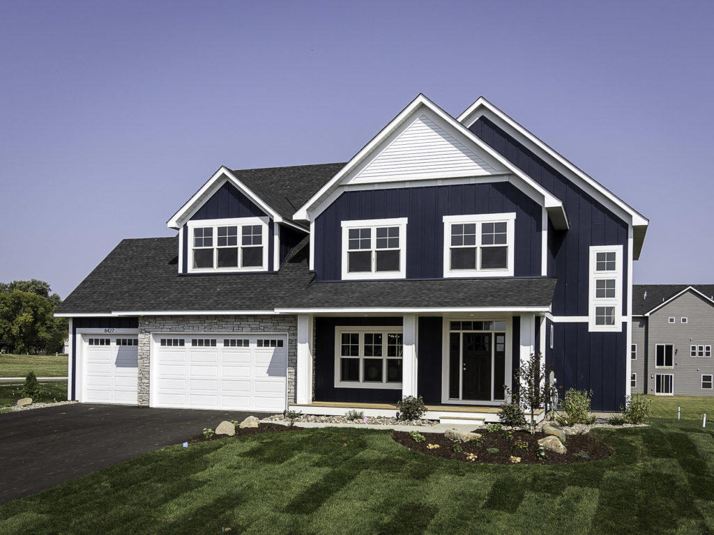 Eighty-one new homes like this are getting 80-gallon water heaters as part of an energy storage project supported by electric co-ops. (Photo By: Country Joe Homes)