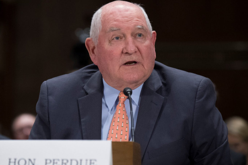 Agriculture Secretary Sonny Perdue says a new round of loans to co-ops will help ensure reliable service in rural areas. (Photo By: USDA)