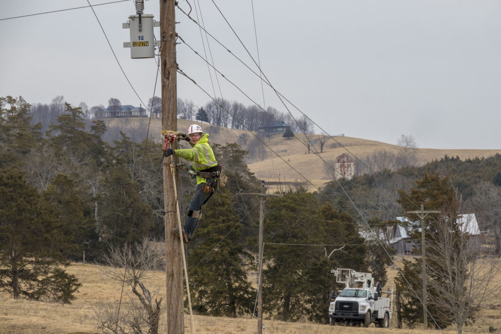 Electric co-ops pursuing broadband service for their consumer-members got a big boost from winning bids in an FCC auction. (Photo By: Preston Keres/USDA)