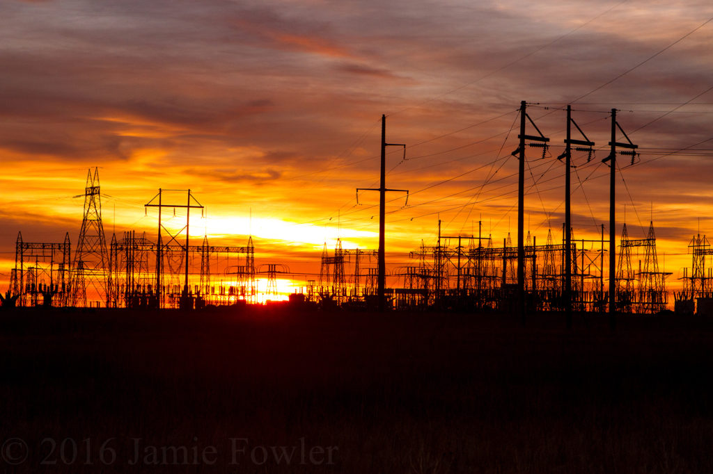 A three-year study by EPRI in collaboration with utilities found that an EMP event from a nuclear explosion would not take down the transmission grid but could cause regional transmission outages. (Photo Courtesy of Tri-State G&T)