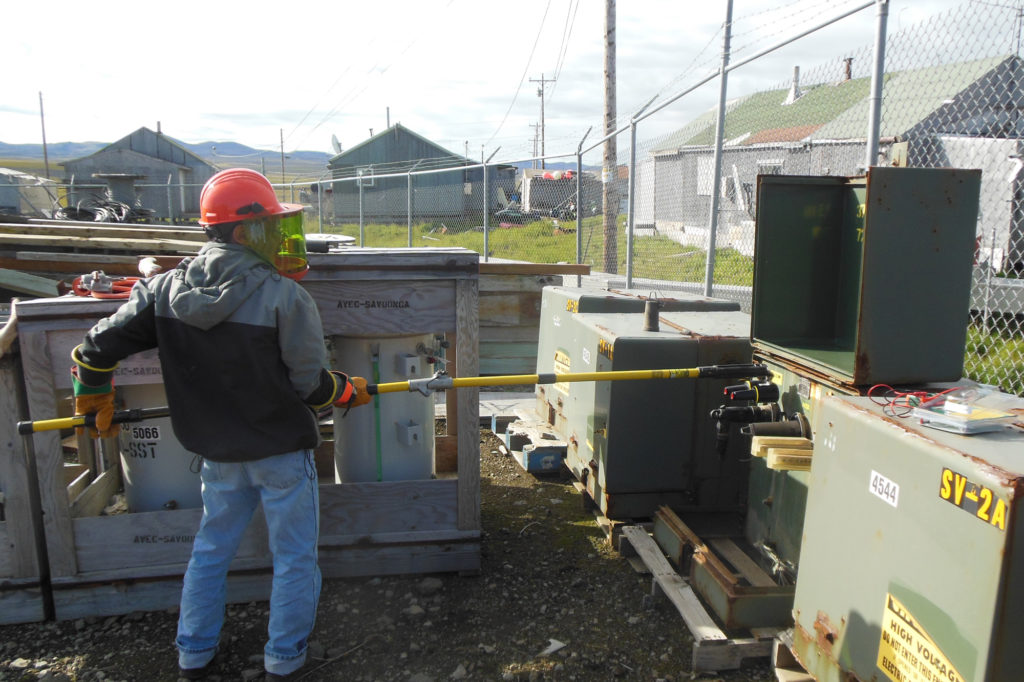 Savoonga, Alaska, served by Alaska Village Electric Cooperative, faces a loss of state energy subsidies that could impact operating costs for water and sewer and facilities. operating costs. (Photo By: Amy Murphy/AVEC)
