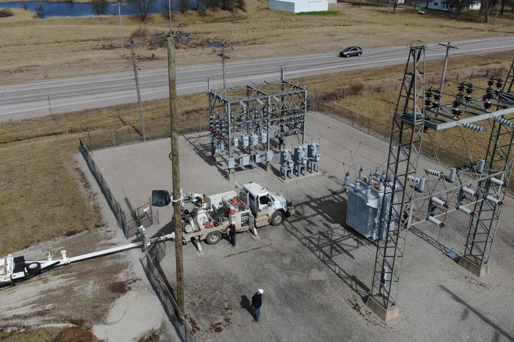 A $13.6 million RUS loan to Heartland REC will help the Kansas co-op install more poles as part of a new metering system. (Photo By: Ron Graber)