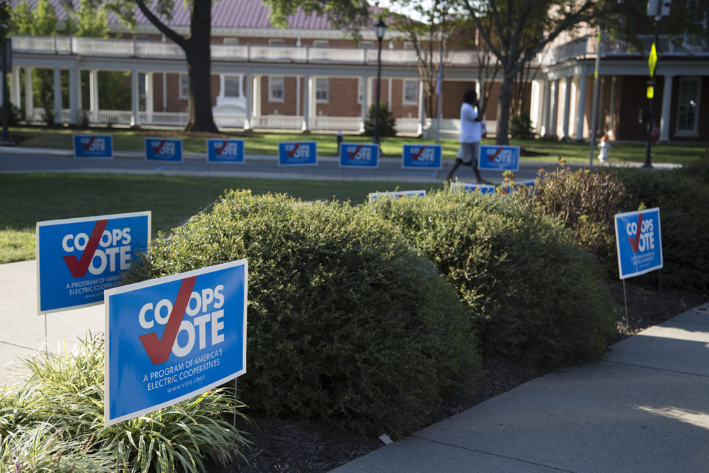 Co-ops Vote will work with other groups in an effort to register 200,000 voters on Sept. 24. (Photo By: NRECA)