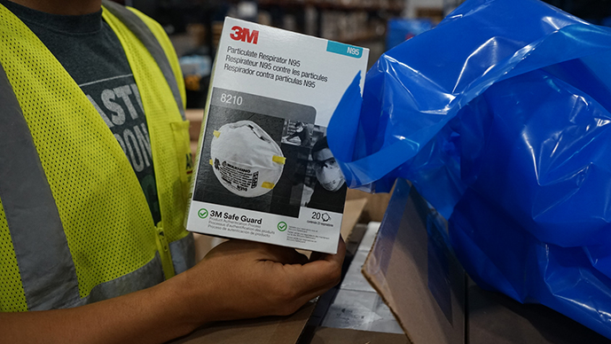 A 3M plant in Aberdeen, South Dakota has increased production of N95 masks to help meet U.S. demand for health care workers and other first responders. (Photo Courtesy of 3M) 