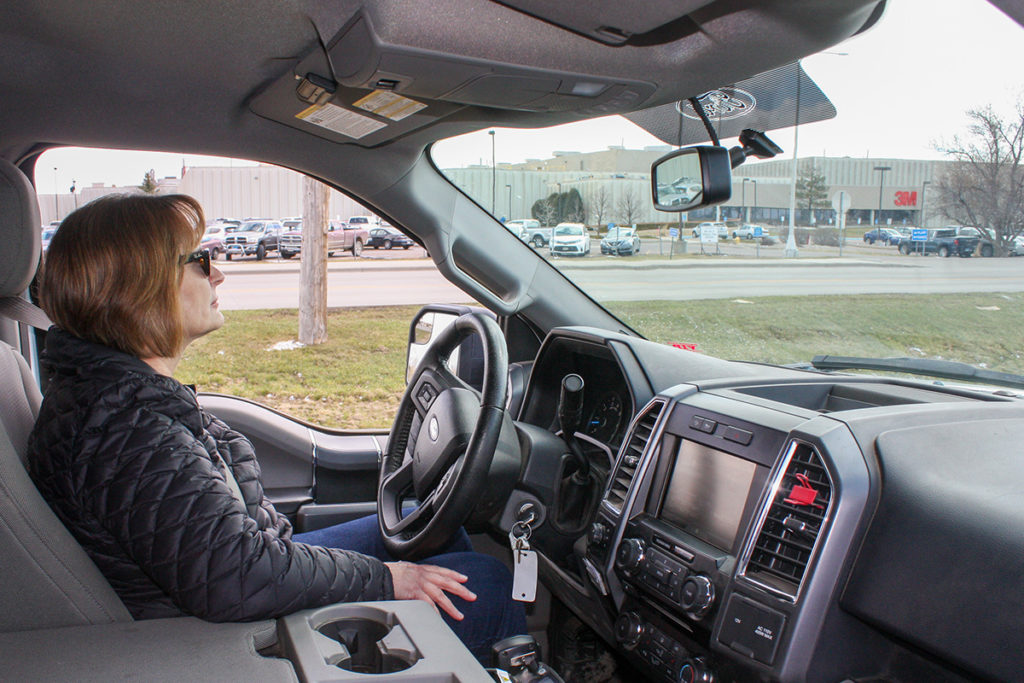 Northern EC CEO Charlene Hager and her staff are working to ensure that Aberdeen's 3M manufacturing plant has the electricity it needs to produce N95 respirator masks for first responders (Photo By: Ben Dunsmoor/Northern EC)