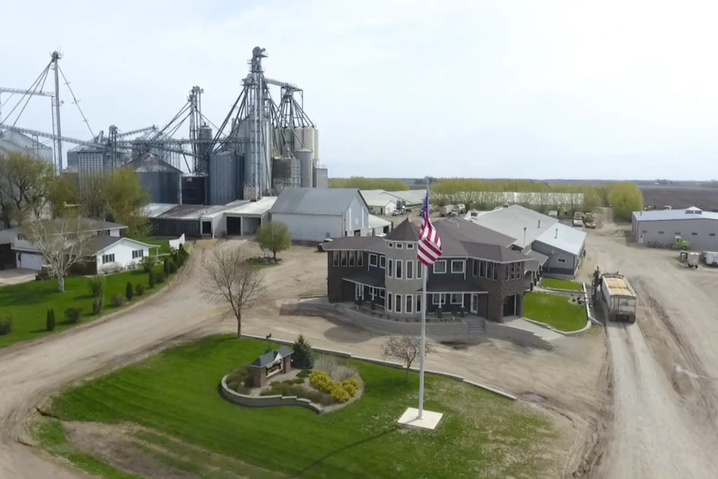 Reicks View Farms, headquartered in Lawler, Iowa, maintains more than 100 accounts with MiEnergy Cooperative, which is based jointly in Cresco, Iowa, and Rushford, Minnesota. (Photo By: Reicks View Farms)