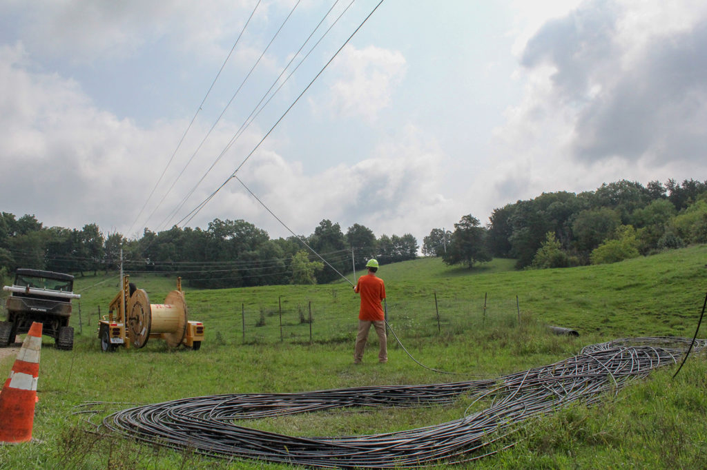FCC has unveiled its list of 396 qualifying bidders—including 190 electric co-ops—for Phase I of its Rural Digital Opportunity Fund auction for $16 billion to deploy broadband to unserved areas.  (Photo By: Jo-Carroll Energy)