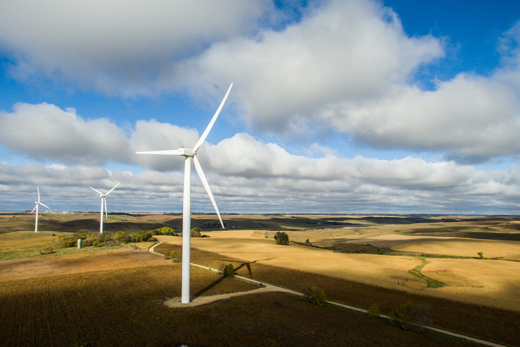 Great River Energy is adding utility-scale wind capacity through power purchase agreements to help meet its renewable energy goals and control wholesale power costs for its members. (Photo Courtesy: Great River Energy)
