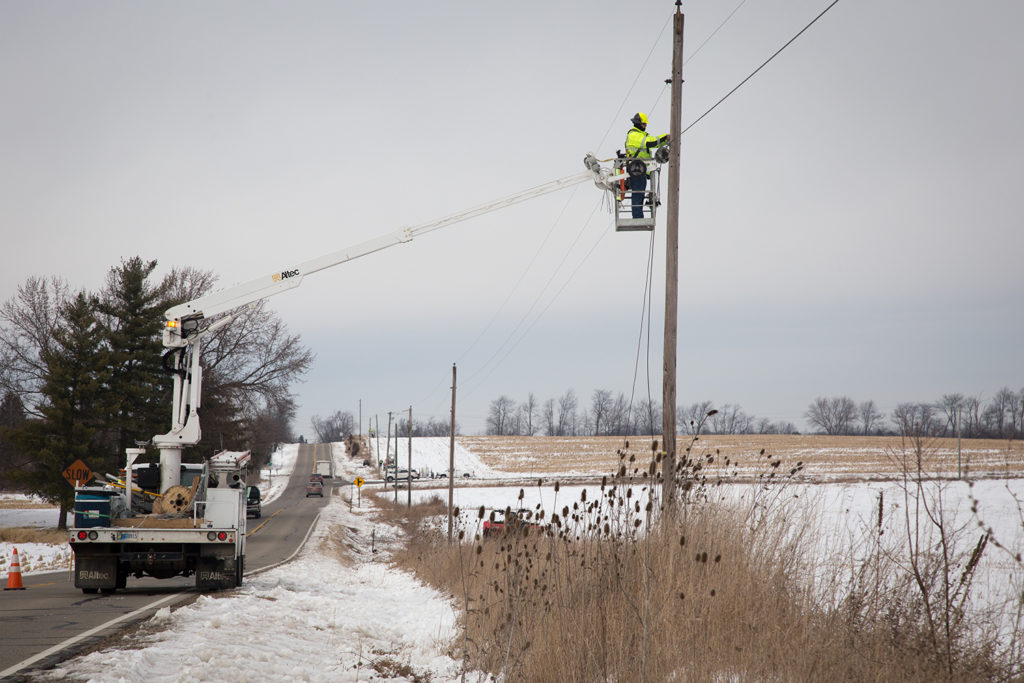 Initial results of the FCC’s Rural Digital Opportunity Fund auction show electric co-ops winning bids up to $1.6 billion to deploy broadband to nearly 1 million areas. (Photo By: Casey Clark/MEC)