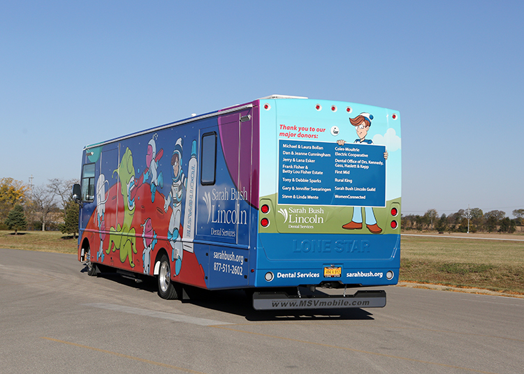 A new mobile dental clinic will soon hit the road in east-central Illinois, thanks to financial support from community partners like Coles-Moultrie Electric Cooperative in Mattoon. (Photo Courtesy: Sarah Bush Lincoln Health Center)