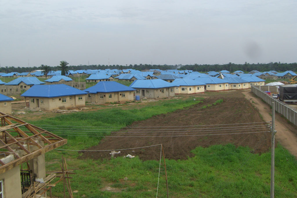 NRECA International has signed a $10 million contract to take over operation of a distribution utility in the Nigerian city of Aba, where these bungalows are located. (Photo By: NRECA International)