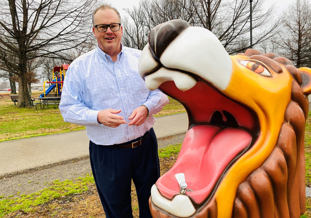 Sean Vanslyke, CEO of SEMO Electric Cooperative, has been delivering weekly video messages since the COVID-19 pandemic prompted closure of the co-op’s offices last year. (Photo By: Debbie Vanslyke) 