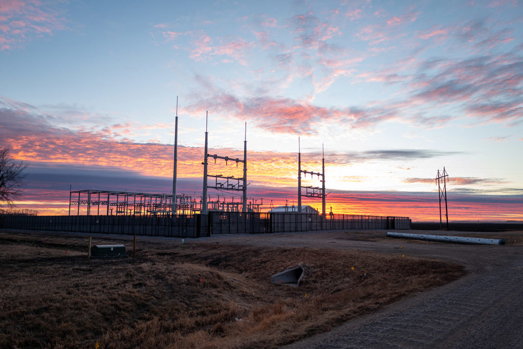 Part of Minnkota Power Cooperative’s $80.5 million loan from the USDA will pay for construction of a substation near Grand Forks, North Dakota. The G&T is one of nine co-ops receiving USDA funds. (Photo Courtesy: Minnkota Power Cooperative)