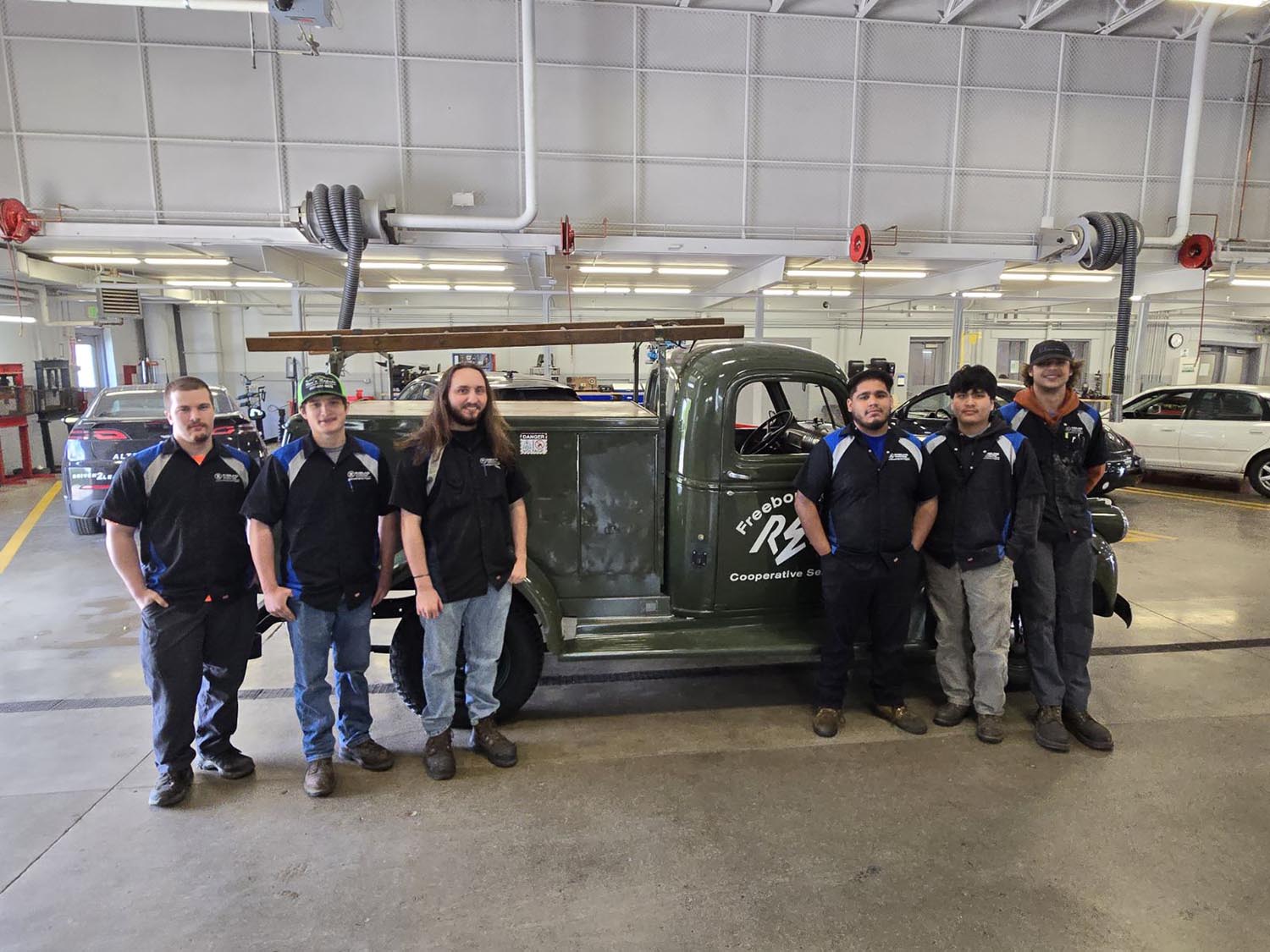 Minn. Co-op Works With Local College to Turn Vintage Truck Electric ...